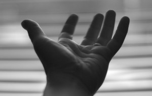 outreached-hand