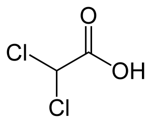 Dichloroacetic-acid-2D-skeletal