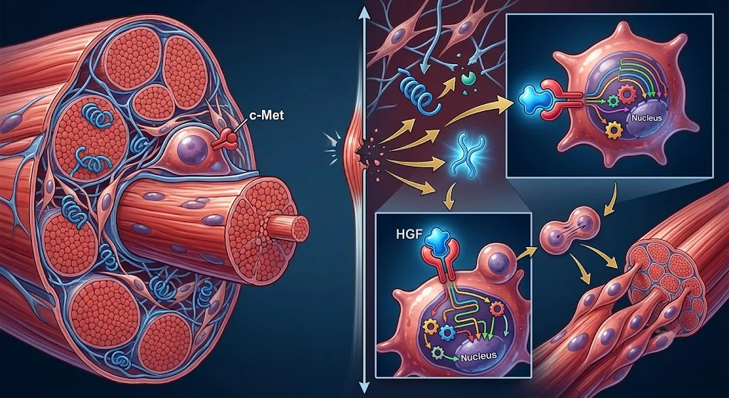 Questo composto rafforza l'HGF, una proteina che contribuisce ad attivare la riparazione muscolare, offrendo speranza per futuri trattamenti contro la perdita muscolare legata all'età negli esseri umani e negli animali domestici.