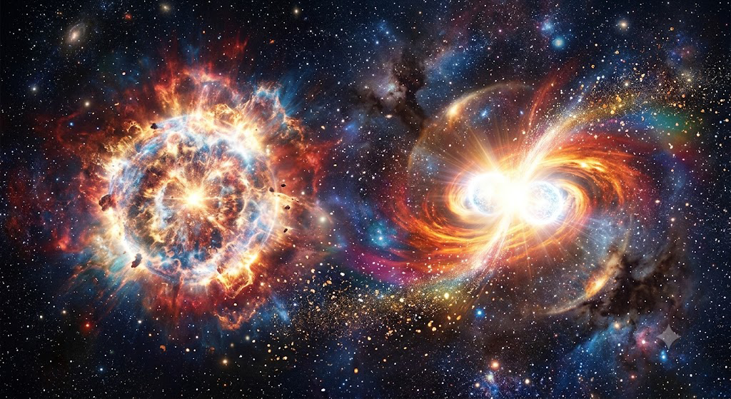 Gli scienziati hanno ricondotto una misteriosa emissione di raggi gamma a bassa energia dallo zinco-70 a cambiamenti magnetici che avvengono all'interno del suo nucleo. Questa scoperta potrebbe migliorare i modelli che studiano come le stelle, le supernove e le fusioni di stelle di neutroni creano elementi pesanti. 