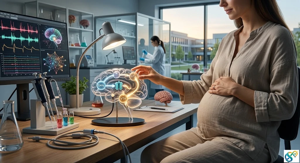 Durante la gravidanza, i cambiamenti fisiologici possono alterare i comportamenti di assunzione di cibo. Tuttavia, i meccanismi neurali sottostanti rimangono poco chiari.